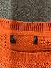 Stile Benetton Orange Pullover Sweater Size XS (estimated) - photo 7