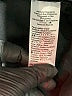 J.Crew 100% Polyester Black Faux Leather Skirt Size 6 - photo 4