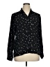 Noir Stars Black Long Sleeve Blouse Size XL - photo 1