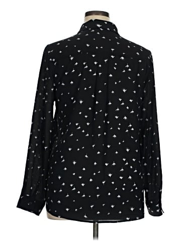 Noir Long Sleeve Blouse (view 2)