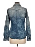 Life in Progress Blue Long Sleeve Button-Down Shirt Size M - photo 2