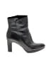 Nine West 100% Leather Black Ankle Boots Size 9 - photo 1