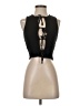 Zara 100% Polyester Black Bodysuit Size S - photo 1