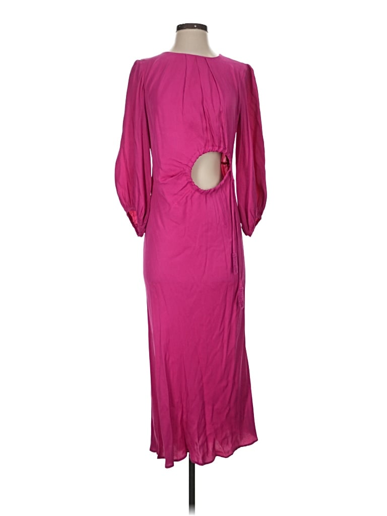Pre-owned Farm Rio Cocktail Dress In Pink