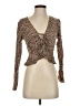 AFRM 100% Rayon Brown Long Sleeve Blouse Size XS - photo 1