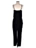 Madewell 100% Polyester Solid Black Jumpsuit Size M - photo 2