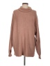 Free People Brown Turtleneck Sweater Size L - photo 1