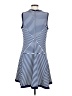 Julia Jordan Stripes Blue Casual Dress Size 4 - photo 2