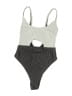 Wolf & Whistle Tweed Gray One Piece Swimsuit Size 4D/DD - photo 1