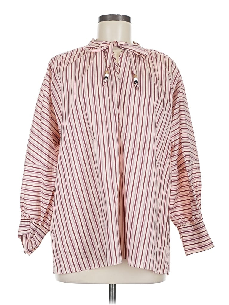 Pre-owned Boss By Hugo Boss 3/4 Sleeve Blouse In Pink