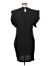 Unbranded Solid Black Cocktail Dress Size M - photo 2