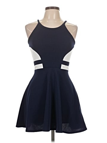Aqua Cocktail Dress (view 1)
