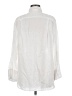 Zara Ivory Long Sleeve Button-Down Shirt Size M - photo 2