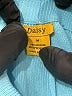 Daisy Color Block Teal Casual Pants Size M - photo 7