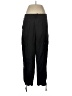Athleta 100% Tencel Black Cargo Pants Size L - photo 1