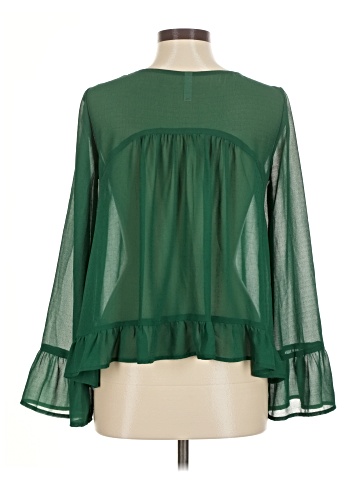 Xhilaration Long Sleeve Blouse (view 2)