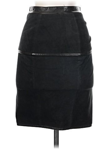 Robert Rodriguez Leather Skirt (view 2)