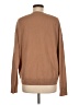 Nordstrom Signature 100% Cashmere Brown pullover sweater Size M - photo 2