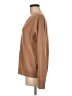 Nordstrom Signature 100% Cashmere Brown pullover sweater Size M - photo 5