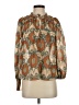 Ulla Johnson Brown Long Sleeve Blouse Size 2 - photo 1