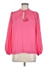 Day + Moon 100% Polyester Pink 3/4 Sleeve Blouse Size M - photo 1