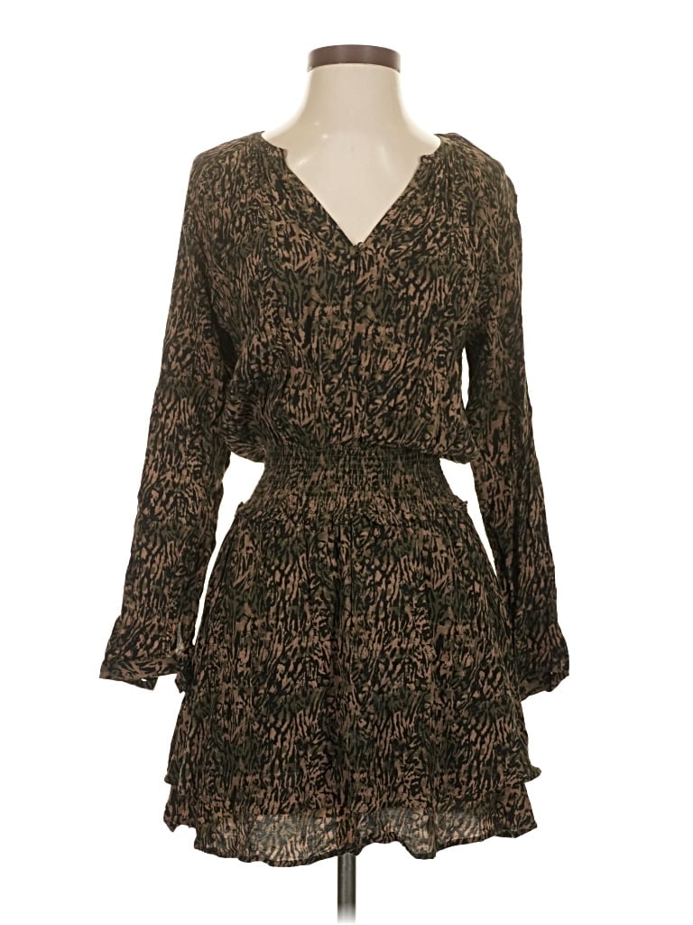 Pre-owned Rails Casual Dress In Brown