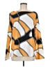 Shein 100% Polyester Orange Long Sleeve Blouse Size 12 - photo 1