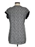 Express Silver Short Sleeve Top Size M - photo 2