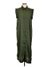 Assorted Brands 100% Polyester Green Casual Dress Size L - photo 1