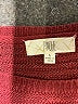 Pinque 100% Acrylic Burgundy Pullover Sweater Size L - photo 7