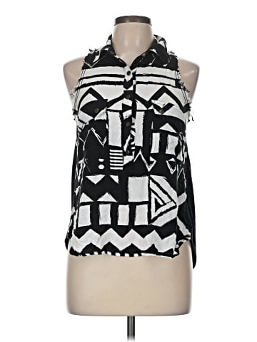 Seneca Rising Sleeveless Button-Down Shirt (view 1)