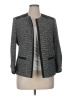 Kasper Chevron-herringbone Gray Blazer Size 14 - photo 1