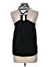 Seneca Rising 100% Rayon Black Sleeveless Button-Down Shirt Size Med (2) - photo 2