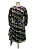 Rhode Chevron-herringbone Green Cocktail Dress Size L - photo 1
