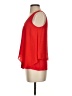 I.N. San Francisco 100% Polyester Red Sleeveless Blouse Size S - photo 5