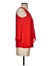 I.N. San Francisco 100% Polyester Red Sleeveless Blouse Size S - photo 4