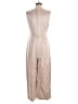 Topshop 100% Viscose Metallic Tan Jumpsuit Size 8 - photo 2