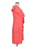 Assorted Brands 100% Polyester Orange Cocktail Dress Size S (estimated) - photo 4