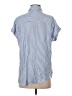 BeachLunchLounge Stripes Blue Short Sleeve Button-Down Shirt Size S - photo 2