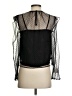 Ann Taylor LOFT 100% Polyester Black Sleeveless Blouse Size XXS - photo 2