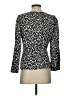 J.Crew 100% Polyester Black Long Sleeve Blouse Size 4 - photo 2