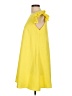 Unbranded 100% Polyester Solid Yellow Casual Dress Size L - photo 5