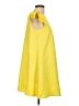Unbranded 100% Polyester Solid Yellow Casual Dress Size L - photo 4