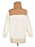 J.Crew 100% Polyester Ivory Fleece Size M - photo 2