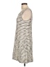 Max Studio Stripes Gray Casual Dress Size L - photo 5