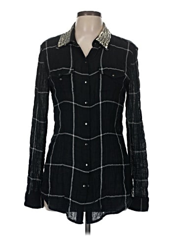 Equipment Long Sleeve Button-Down Shirt (view 1)