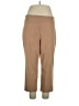 JM Collection Solid Tan Casual Pants Size XL - photo 1