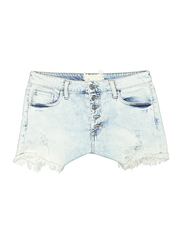 Pre-owned Altar'd State Denim Shorts In Blue