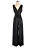 J.Crew 100% Polyester Solid Black Jumpsuit Size 2 - photo 1