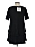 Agnes & Dora Solid Black Casual Dress Size XS - photo 2